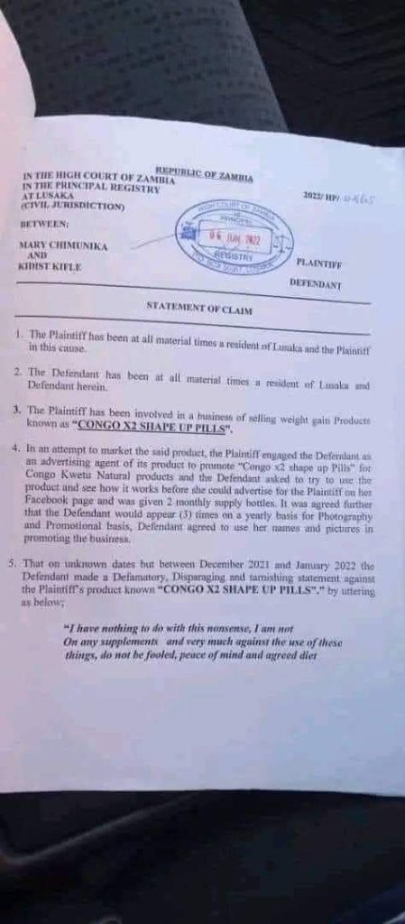 Yo Maps wife Kidist sued for selling CONGO X2 shape up pills