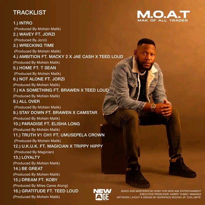 B-Mark's Releases Tracklist For M.O.A.T Album