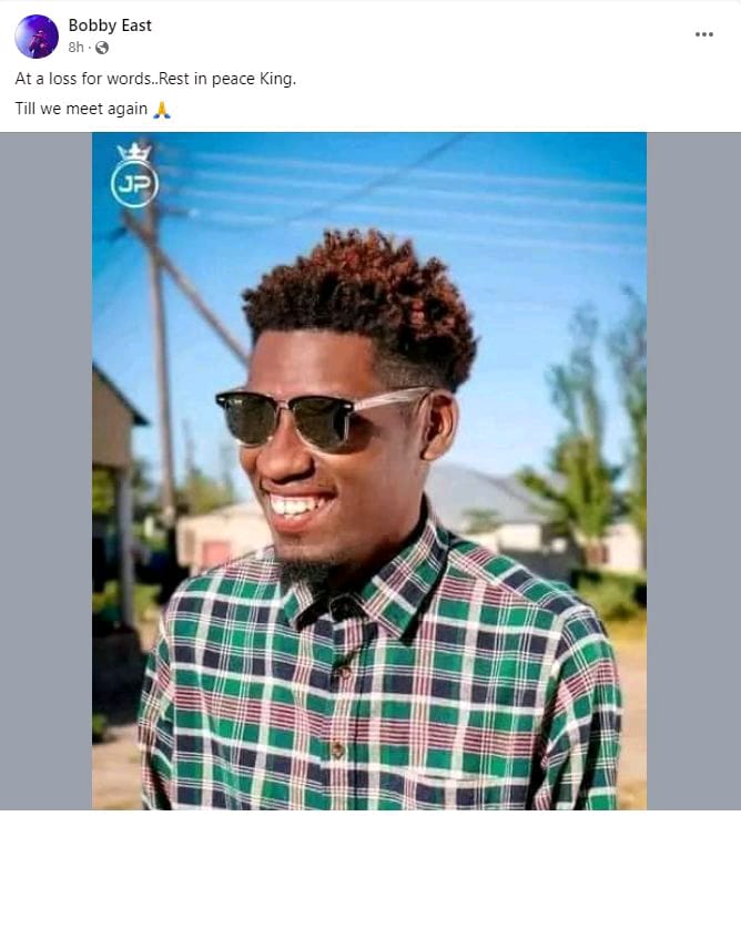 Slapdee Nezlong & Bobby East Reacts To The Death Of Johny Cee (See Photos)